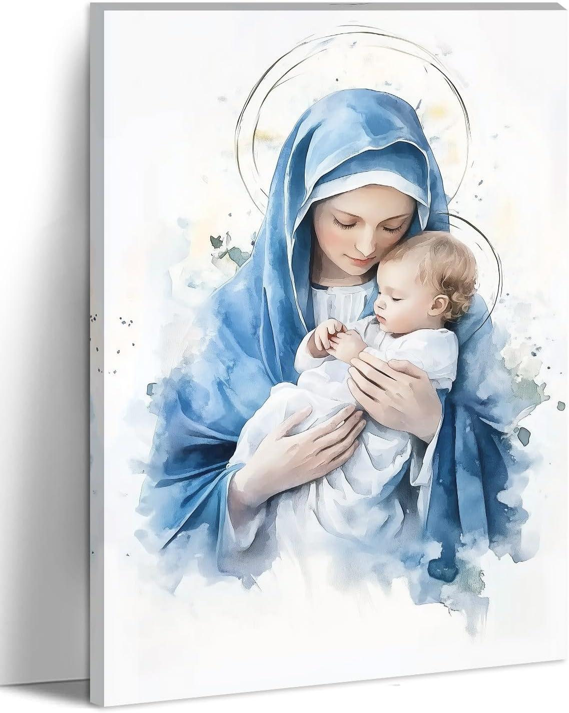 Why ⁤We Love ‌the⁢ LYUNSHUO⁣ Virgin Mary Canvas for Our Home Decor