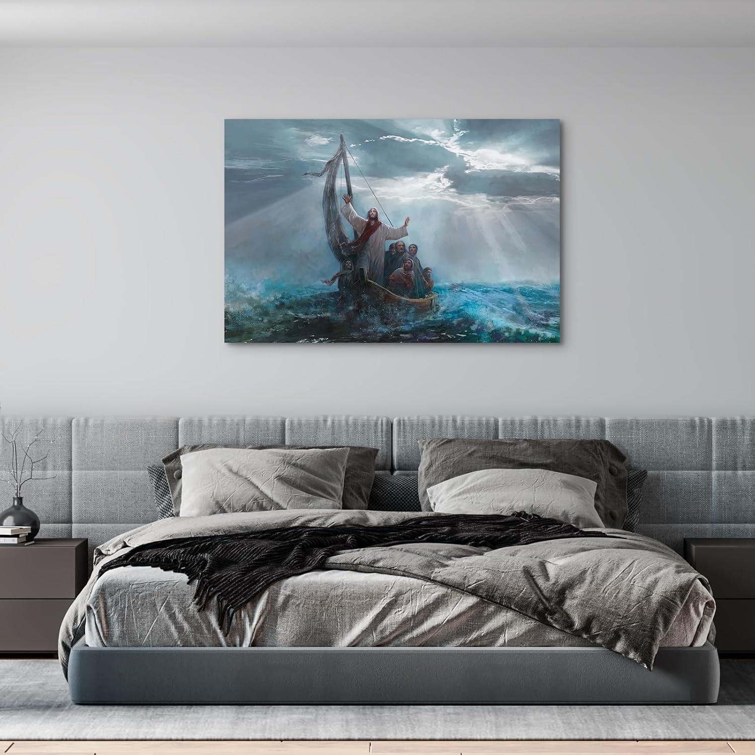 our⁤ Friendly Review:⁣ ZKBX Jesus Wall Art Canvas for home Peace