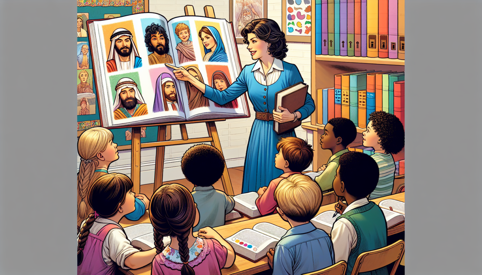 Scripture Teaching Children Best Ways To Teach Children About Biblical Characters And Names - Bible ...