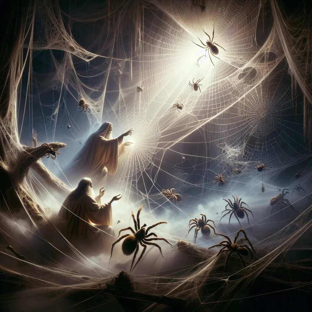 How Are Spiders Symbolized In Christian Teachings?