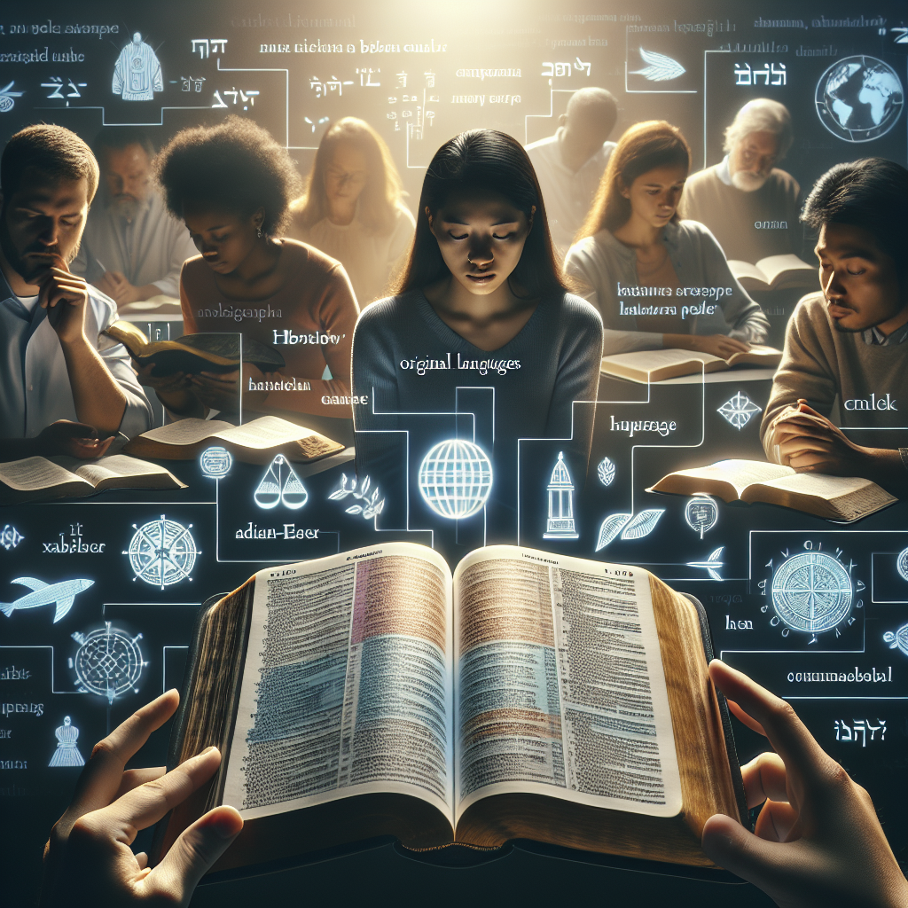 The Significance of the Original Languages in Bible Study