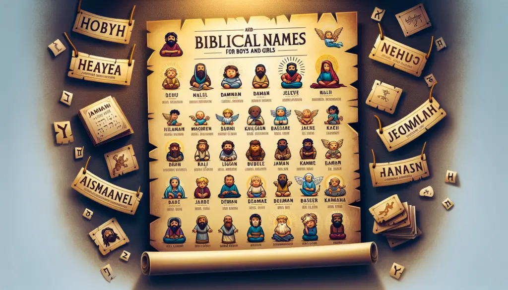 What Are The Top Biblical Names For Boys And Girls?