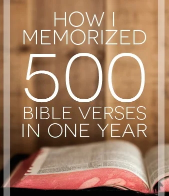 Effective Ways To Memorize Bible Verses
