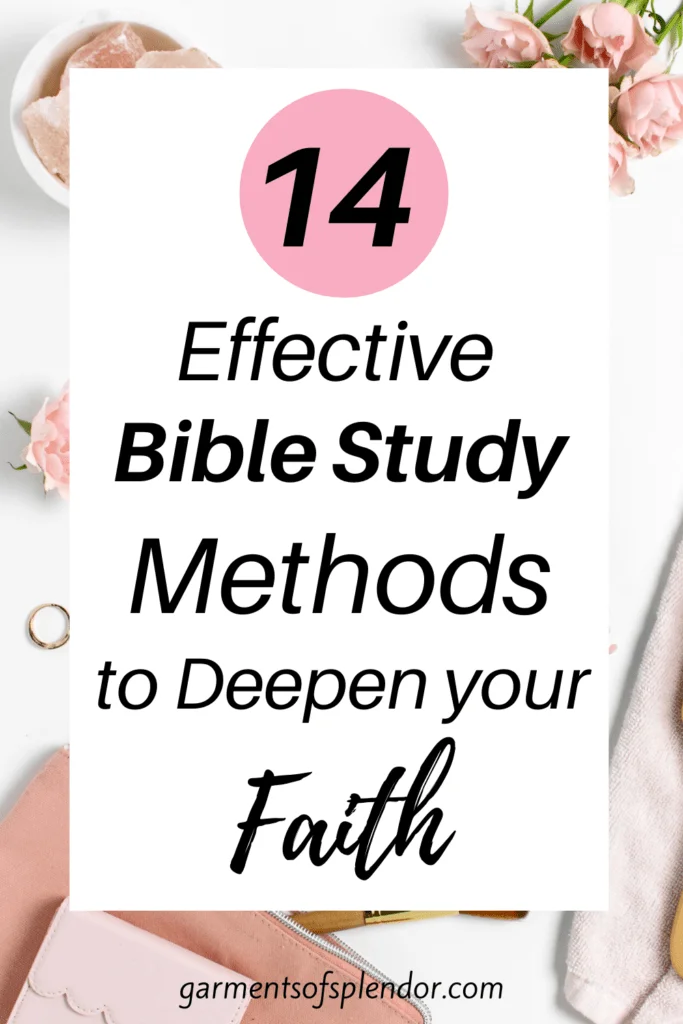 Top 7 Bible Study Methods