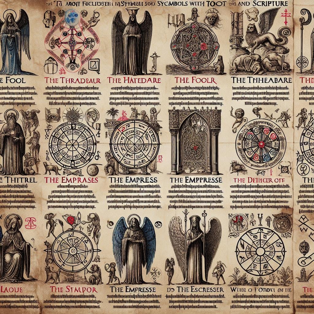 The Language‌ of Symbols: Decoding the Shared Imagery in Tarot and Scripture