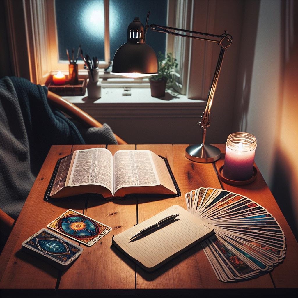 Bridging the Divine: ⁣Practical ⁢Ways to Integrate⁤ Tarot and Biblical Wisdom into Daily Life