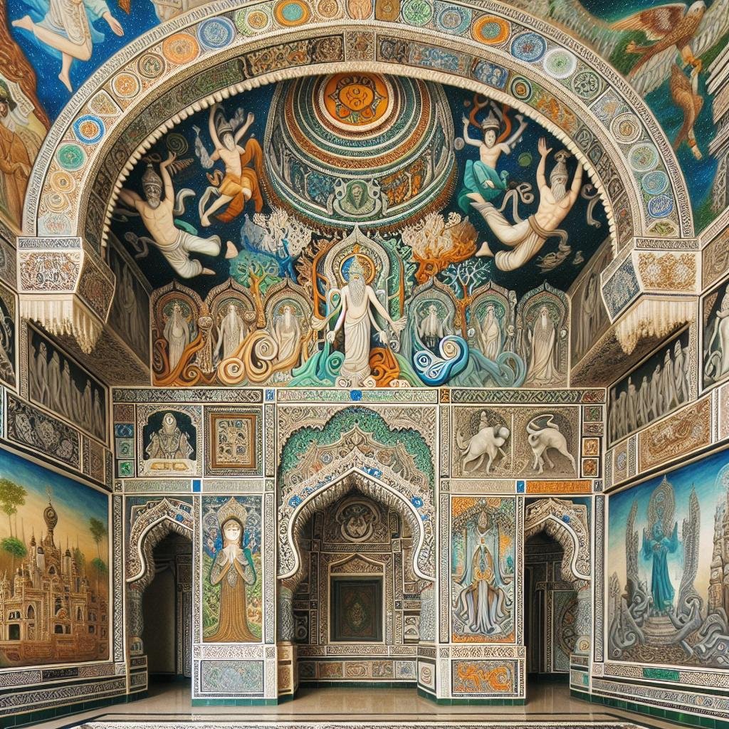 From ‌Mosaics to Murals: ‌Capturing⁣ Divine⁤ Narratives in⁢ Architecture