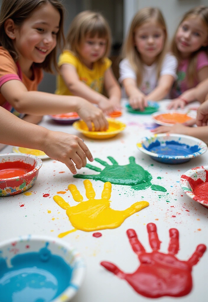 25 Fun Jesus Crafts for Kids That'll Make You Say 'Wow!' - 1. Handprint Jesus Art