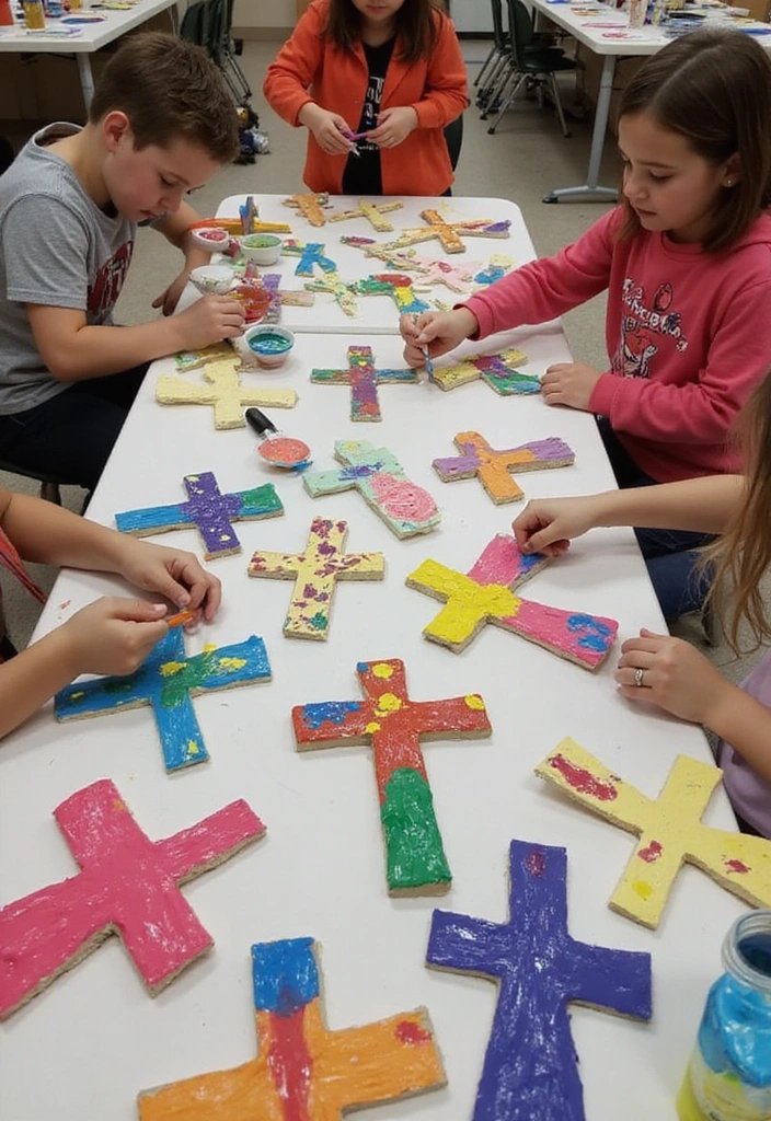 25 Fun Jesus Crafts for Kids That'll Make You Say 'Wow!' - 14. Paper Mache Crosses