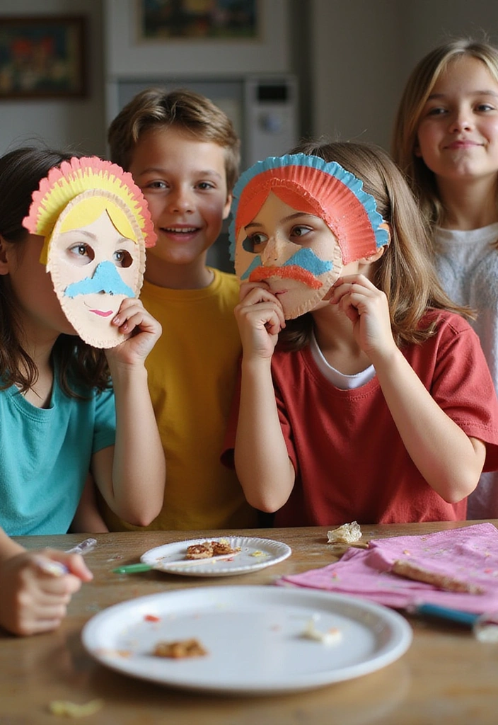 25 Fun Jesus Crafts for Kids That'll Make You Say 'Wow!' - 5. Paper Plate Jesus Masks