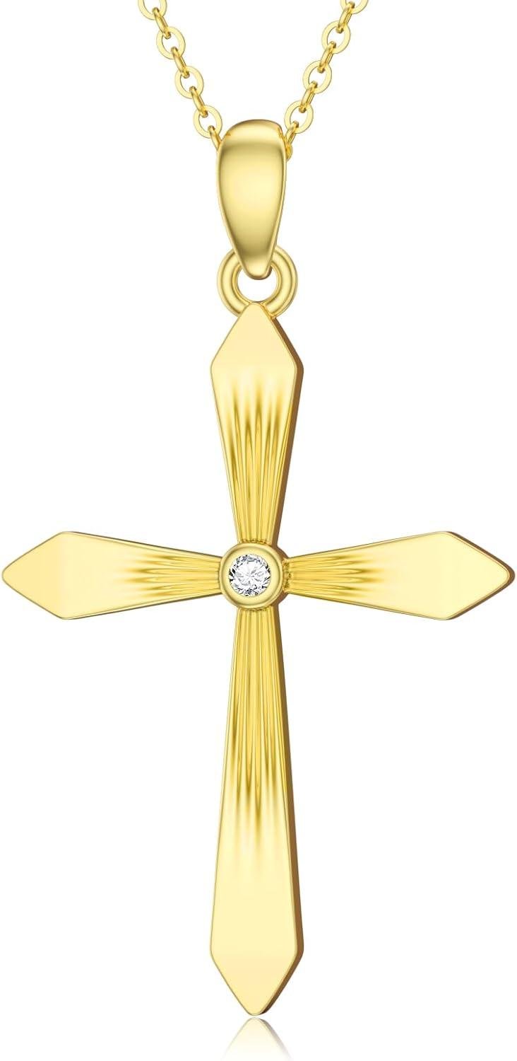 Our Honest Review of the SISGEM 14K Gold Diamond Cross Necklace