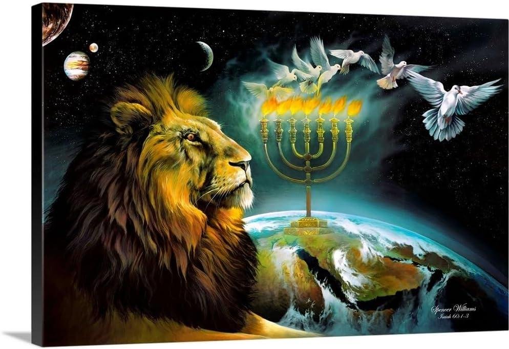 Our Honest Review: CANVAS ON DEMAND Menorah Wall Art Print