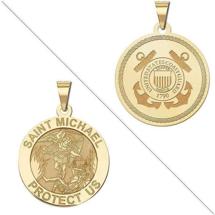 Our Review of the Saint Michael 14K Gold Coast Guard Medal