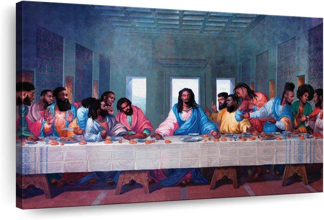 Our Review: Elegant Black Last Supper Wall Art for Every Home
