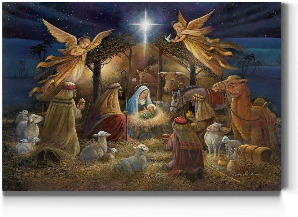 Renditions Gallery Nativity Scene Review: Beautiful Canvas Art for Christmas