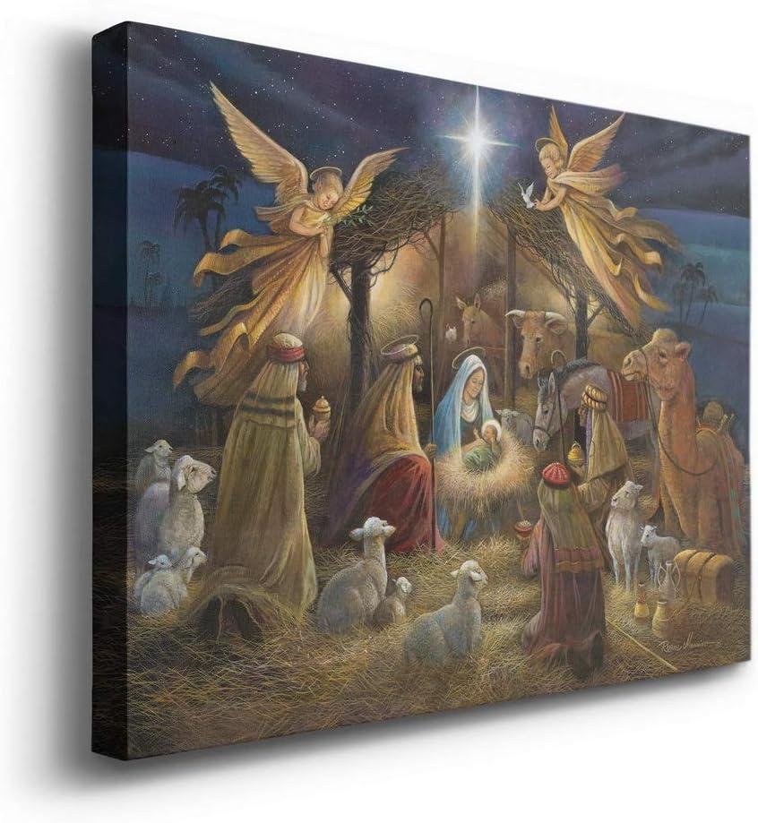 Renditions Gallery Nativity Scene Review: Beautiful Canvas Art for Christmas