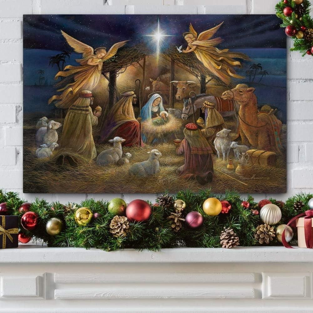 Renditions Gallery Nativity Scene Review: Beatiful Canvas Art for Christmas