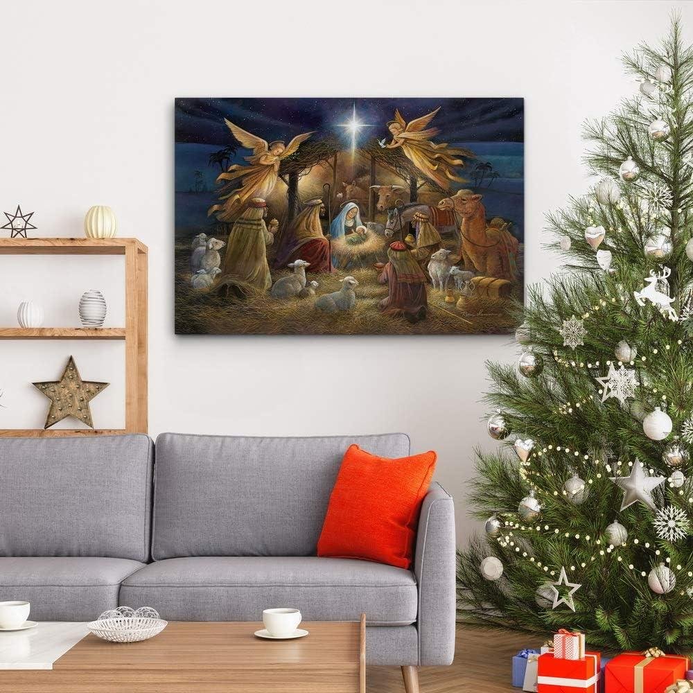 Renditions Gallery Nativity Scene Review: Beautiful Canvas Art for Christmas