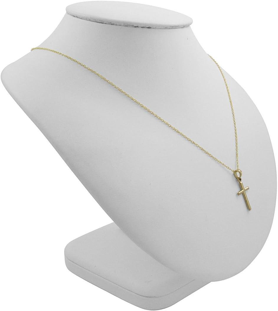 Why We Love the Amanda Rose 14K Gold Cross Necklace