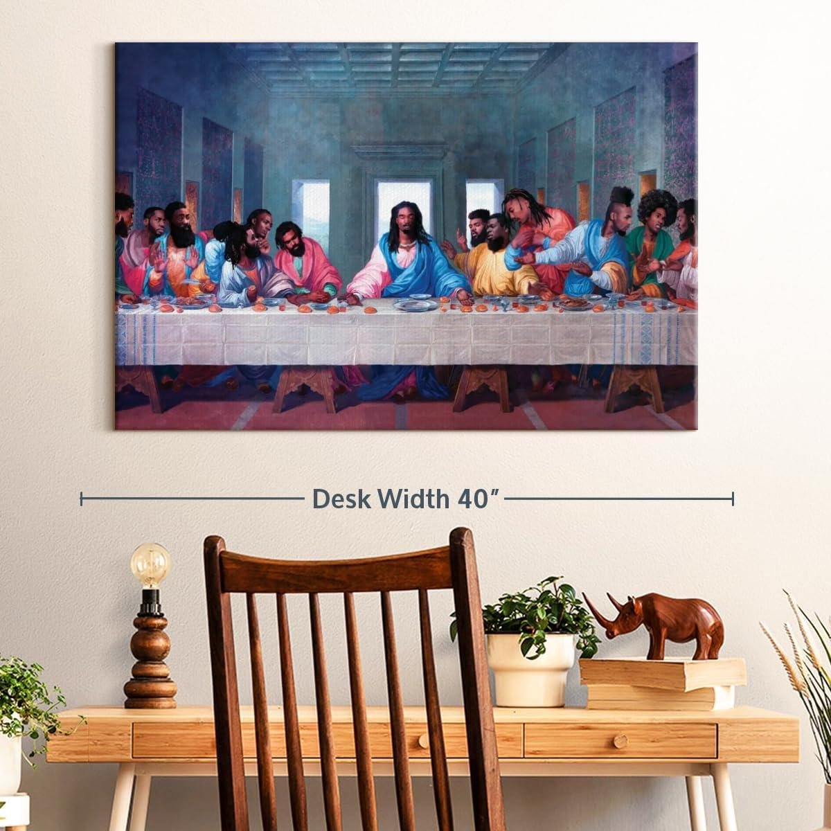 Our Review: Elegant Black Last supper Wall Art for Every Home