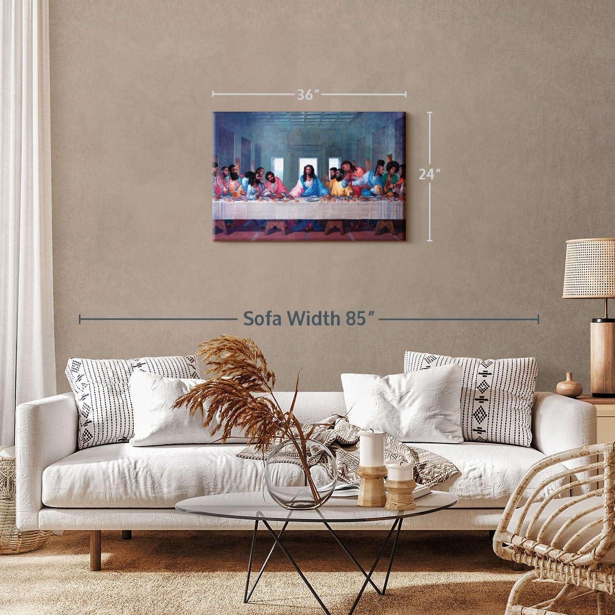 Our Review: Elegant Black Last Supper Wall Art for Every home