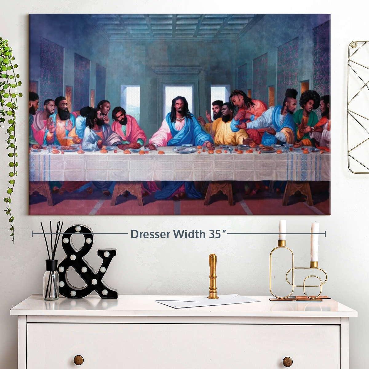 Our Review: Elegant Black Last Supper Wall Art for Every Home
