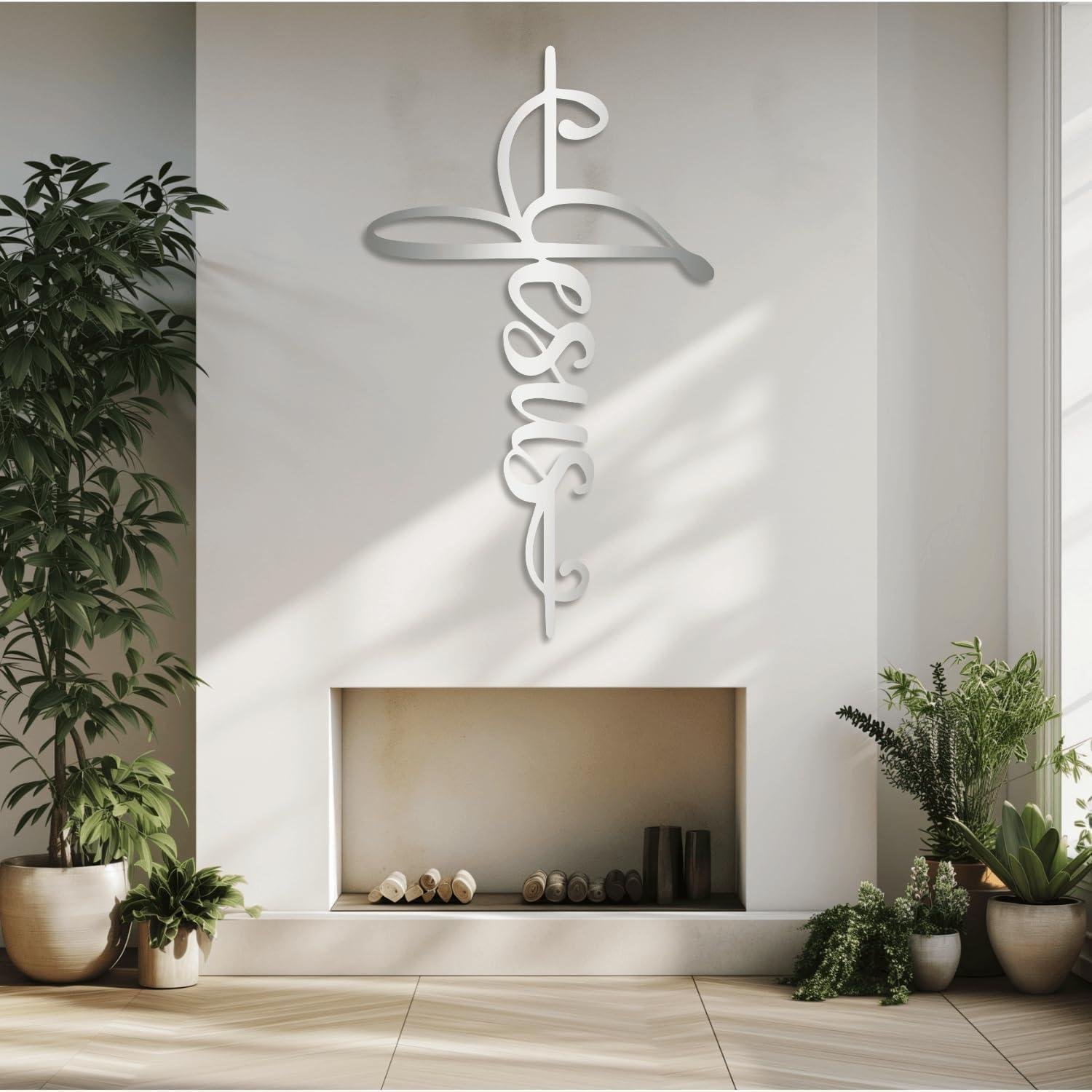Our Review of the XXQ jesus Metal Wall Cross: Faith in Style