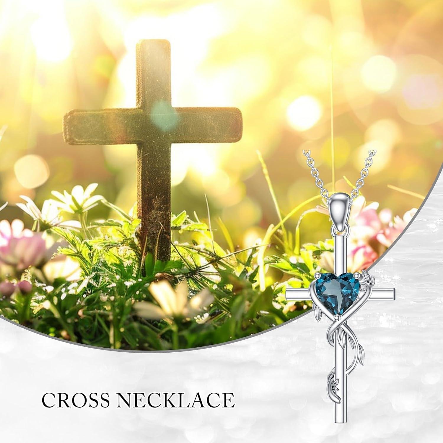 Our Review of the Natural‍ Gem 925 Sterling Silver cross necklace