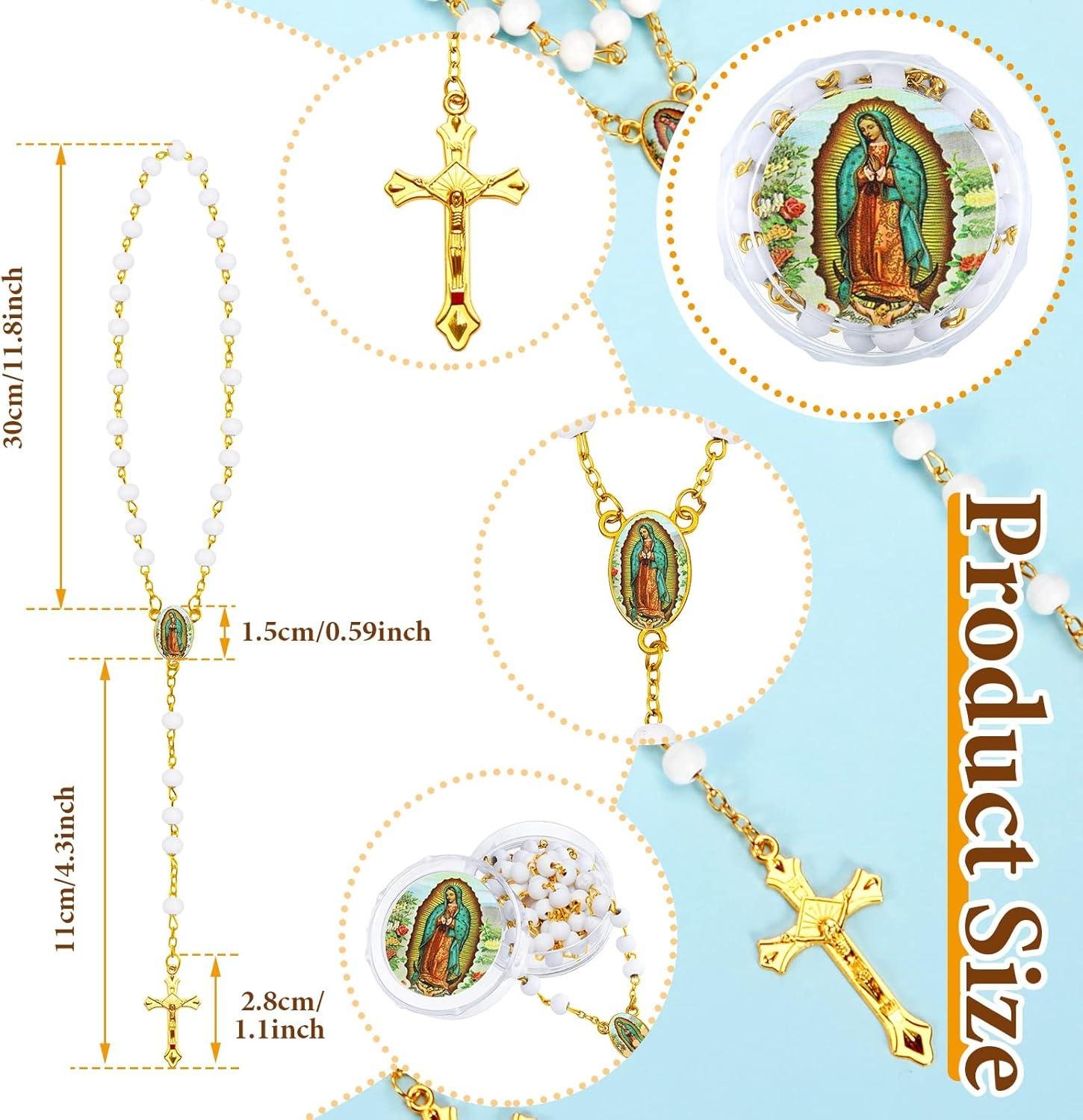 Our Review of Jadive's 100 ‍Pcs ⁣scented Rosary Beads Necklace ​Set