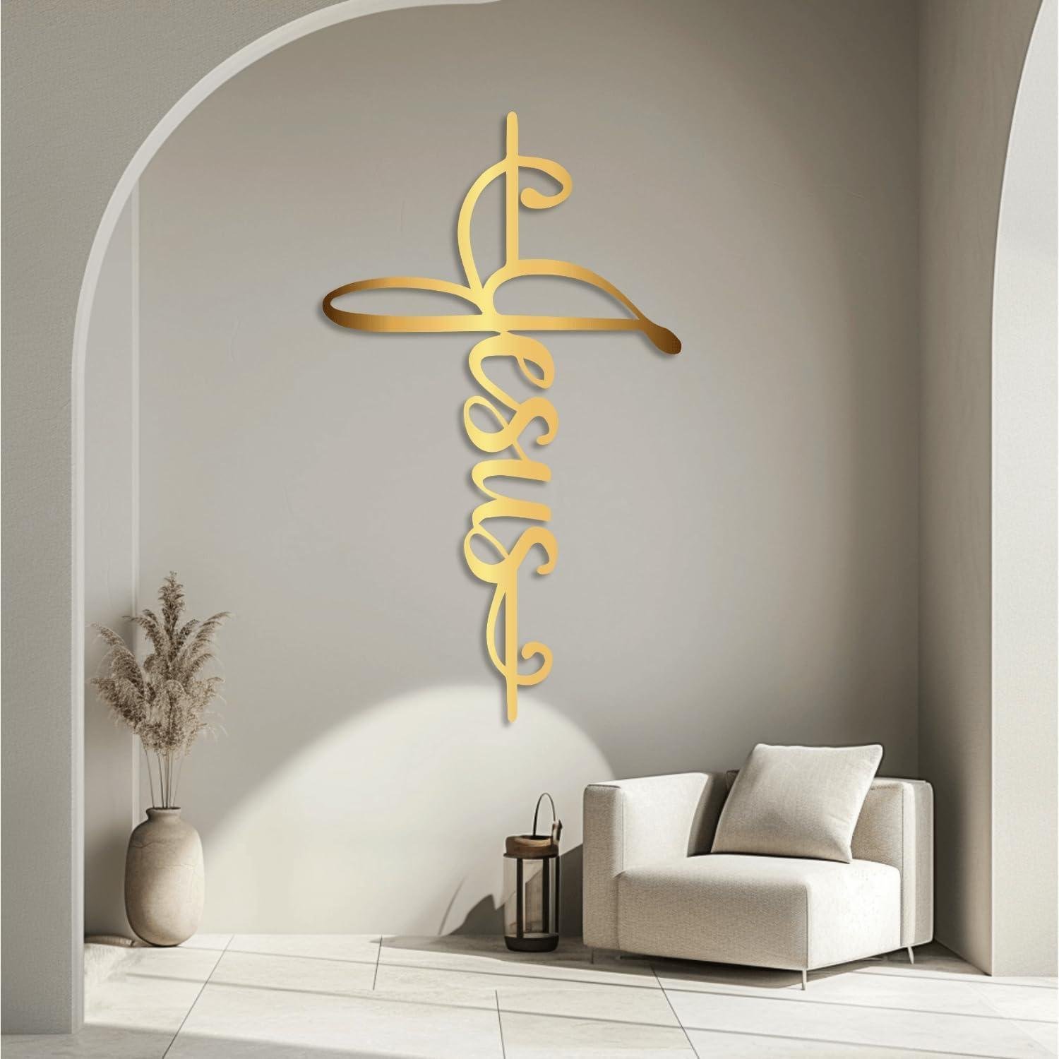 Our Review of the XXQ Jesus Metal Wall Cross: Faith in Style