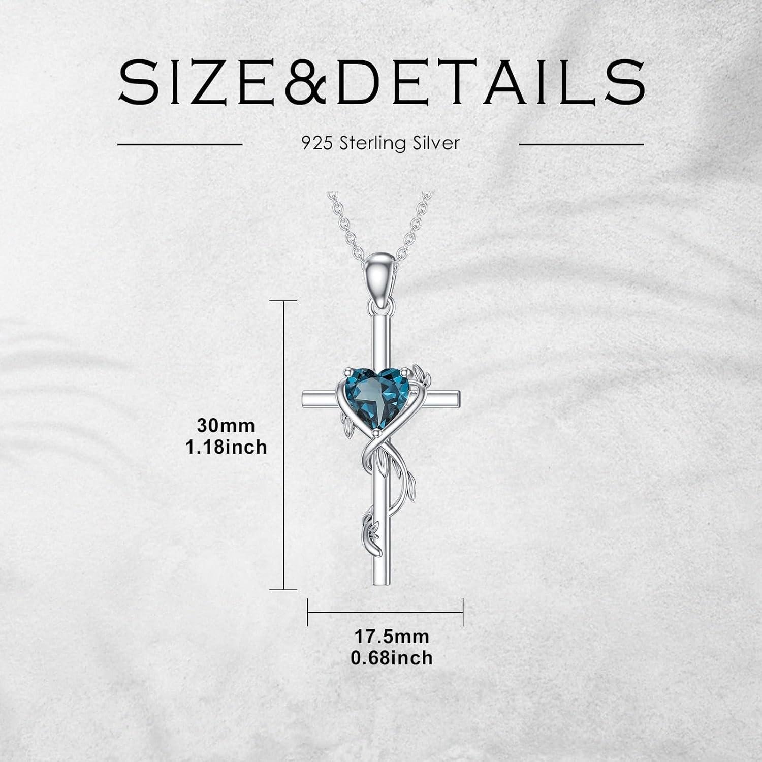Our Review ‌of the Natural Gem 925 ‌Sterling Silver⁣ Cross Necklace