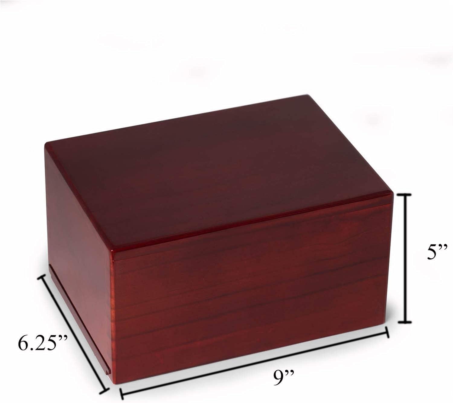 Our Review of the Deering Moments Custom Engraved Rosewood Urn