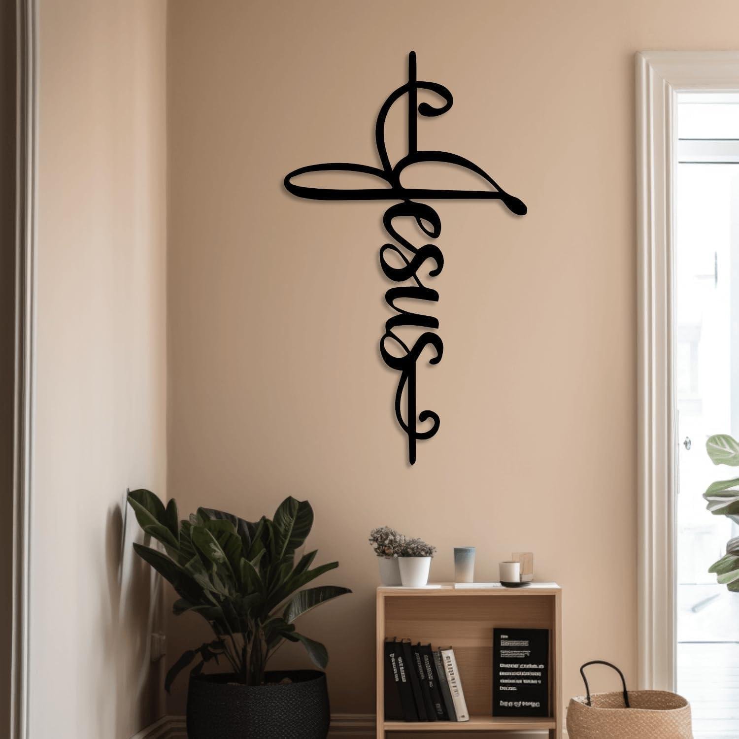 our Review of the XXQ Jesus Metal Wall Cross: Faith in Style