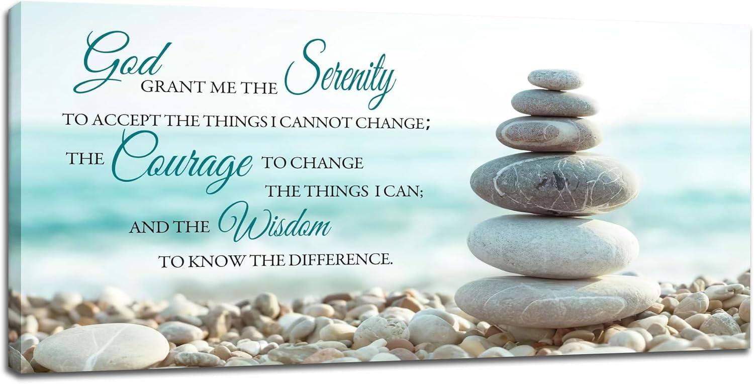 Why We Love the Serenity Prayer Canvas for Our Home and Office Decor