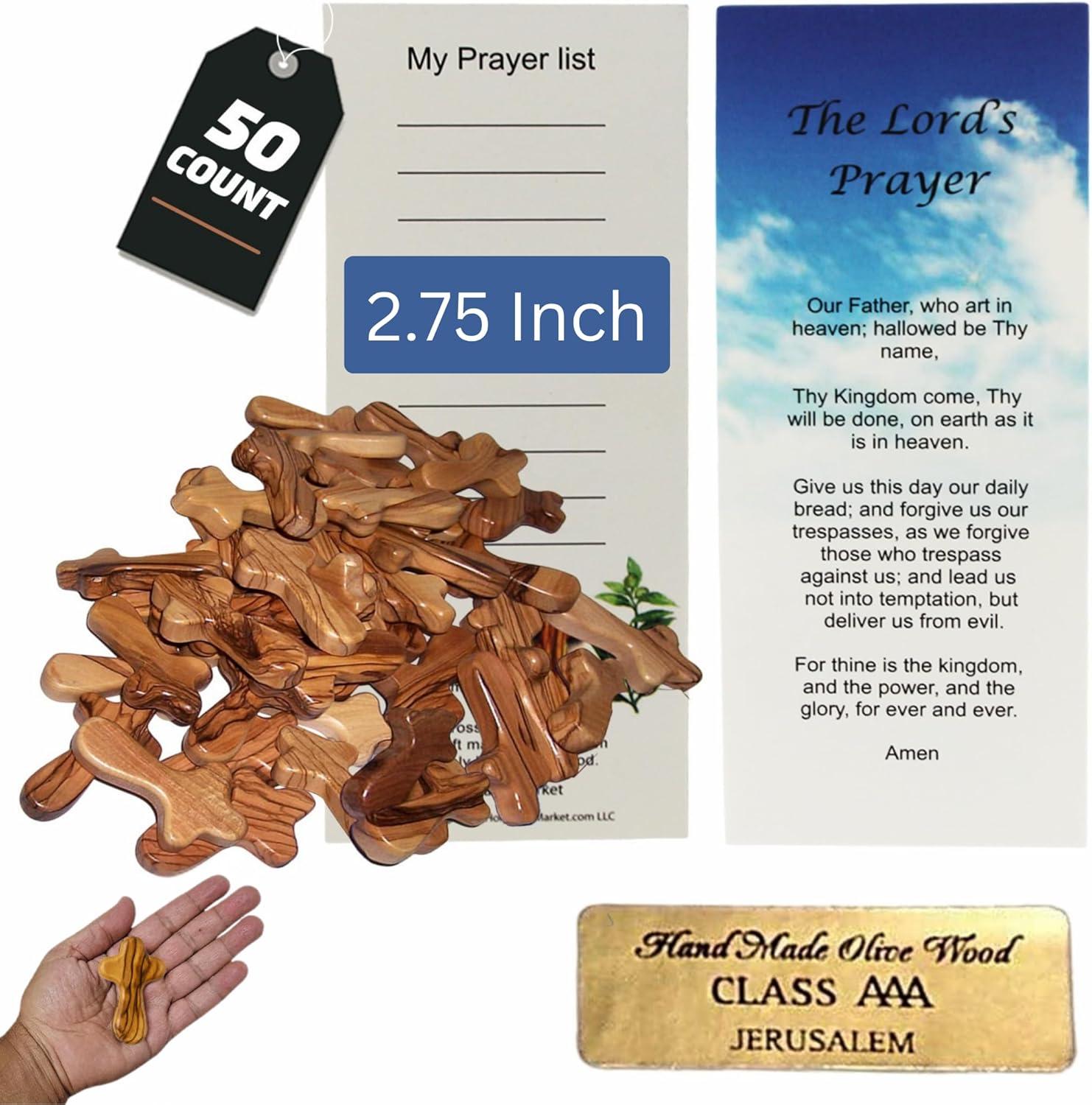 Our Review: Holy Land Olive Wood Pocket Crosses with Certificate