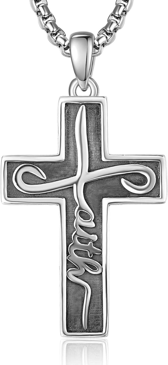 Our Honest Review of the ADMETUS Sterling Silver Faith Necklace