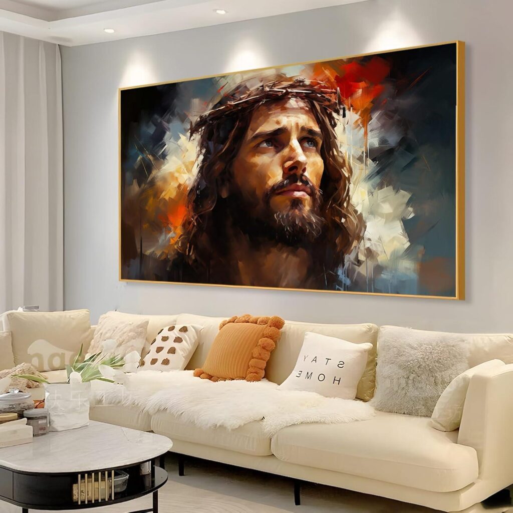 Our Review of the Jesus Christ Crown of Thorns Canvas Wall Art - Bible ...