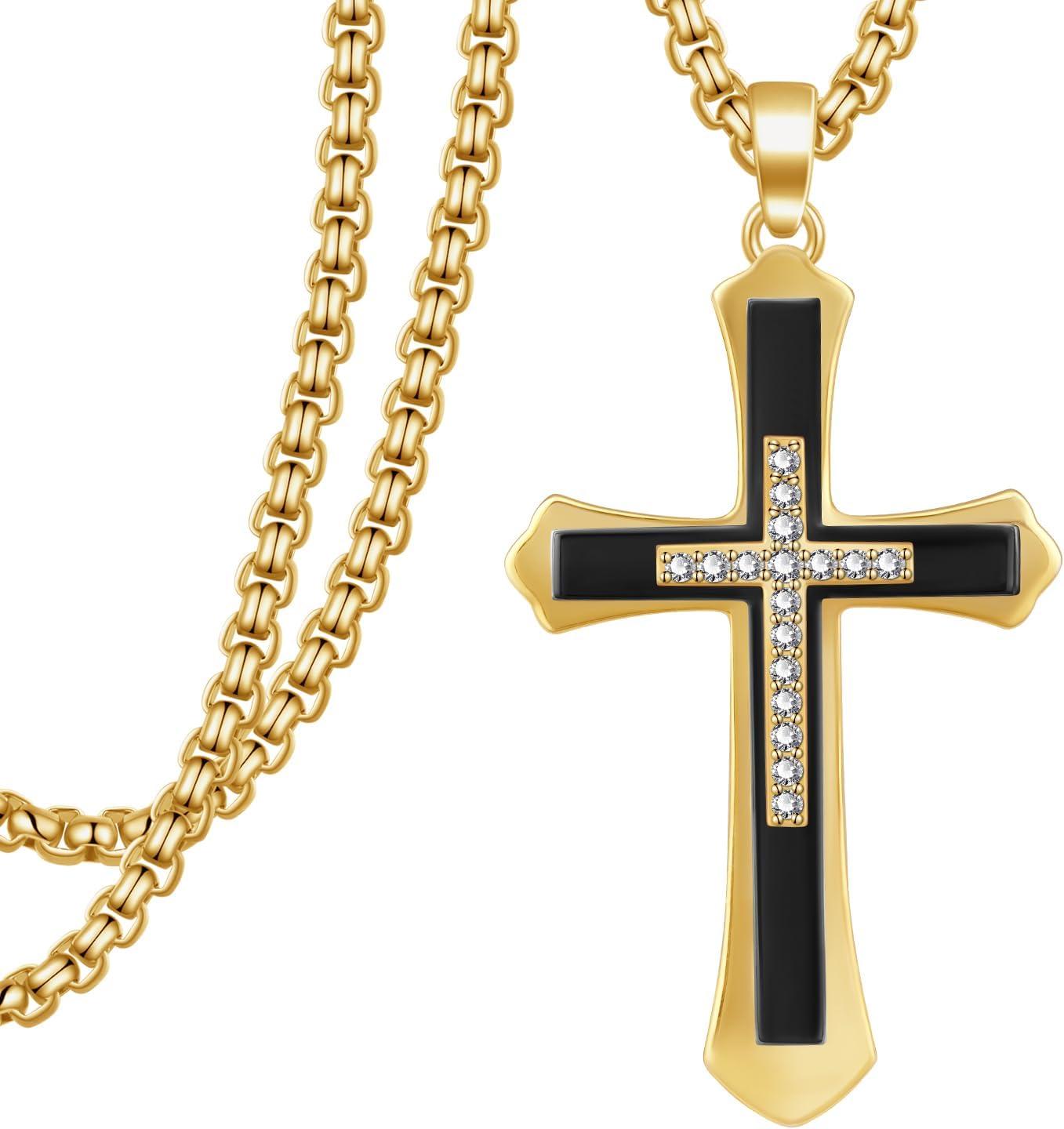 Our Review of the Zaruiqun 925 Sterling Silver Gold Cross Necklace