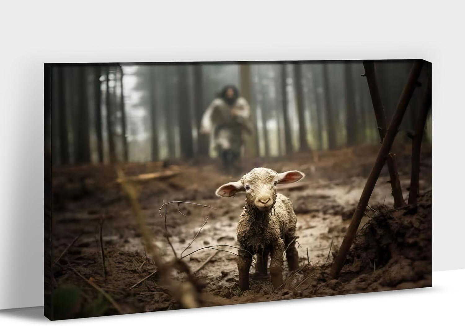 Our Review of the Jesus & Lamb Canvas: Inspiring Christian Art