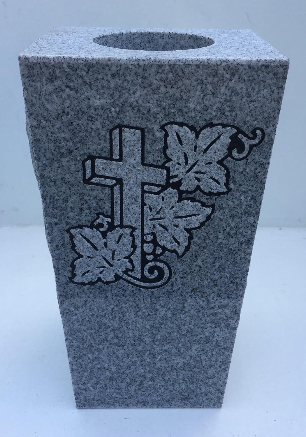 Our Honest Take: Granite Memorial Vase with Design Tapered Review