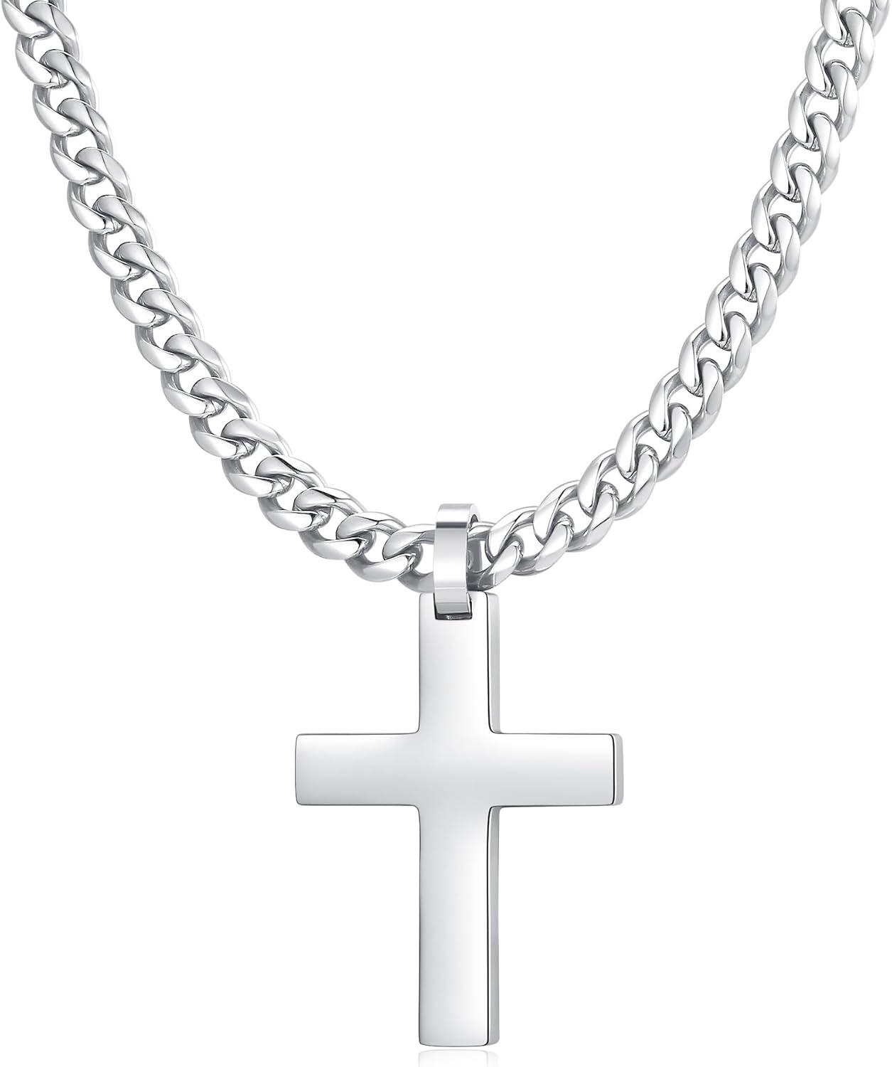 Our Review of the Qlaway Men’s 925 Silver Cross Necklace