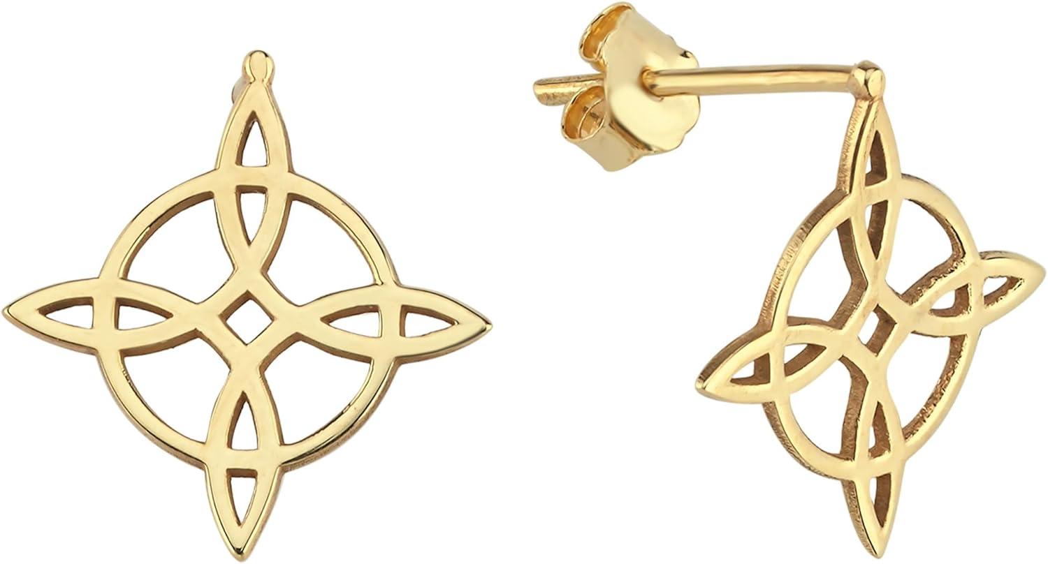 Exploring MIONZA 14K Gold Spiritual Earrings: Our Honest Review