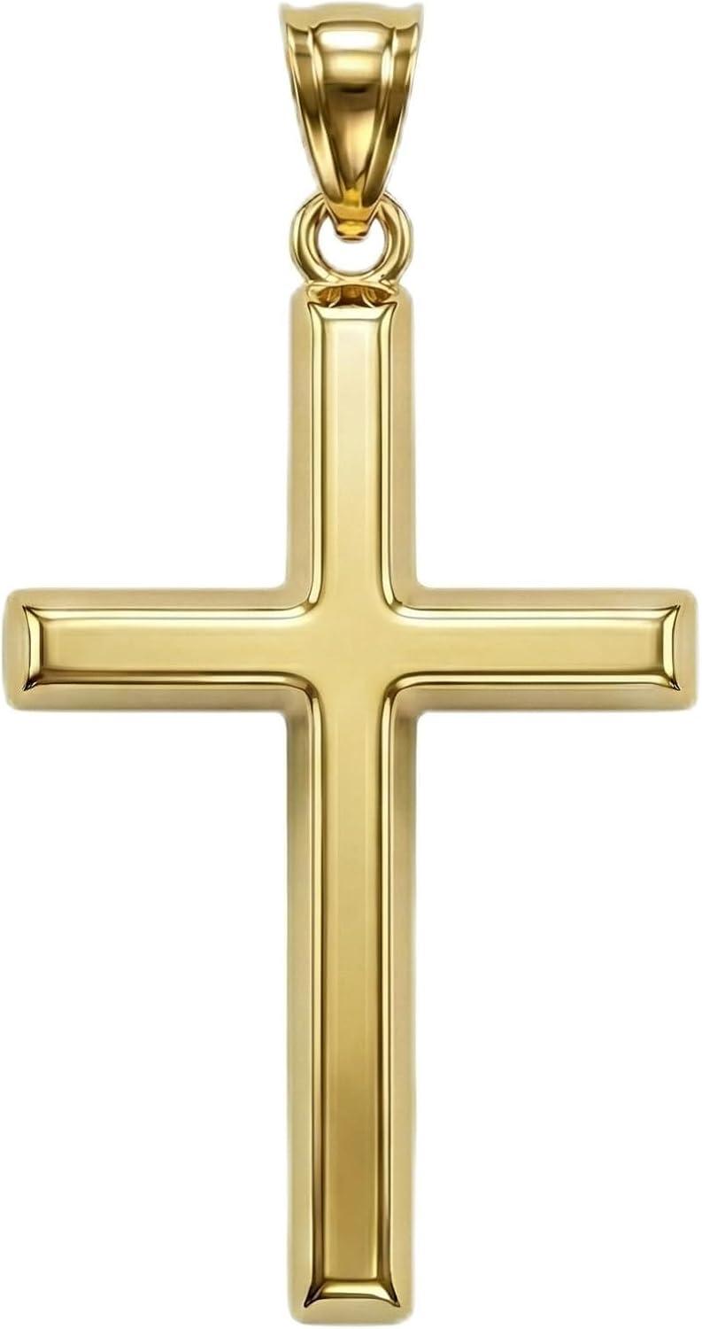 Discovering Elegance: Our Review of MAZZERI 14k Gold Cross Pendant
