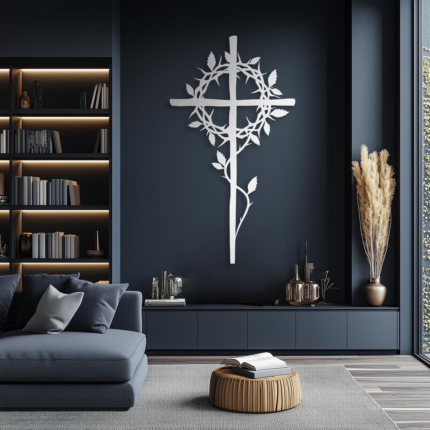 Our Review of the Crown of Thorns Metal Wall Cross Decor