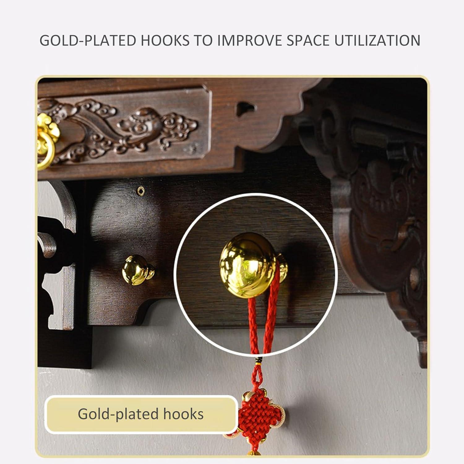 Our Review: Elegant Wall-Mounted Bamboo Buddha Shrine Altar Table