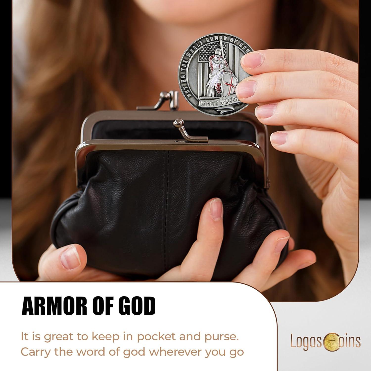 Our Review of the 10pc Templar Knight Armor of God Challenge Coins