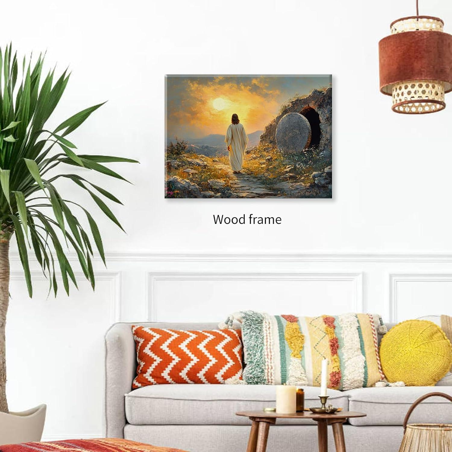 Our Honest Review of the Resurrected Savior Christian Canvas Art