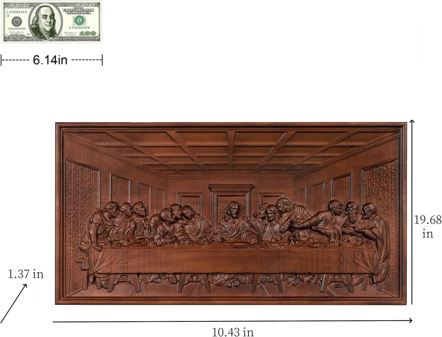 Our Review of The Last Supper Handcrafted Wooden Wall Art Decor