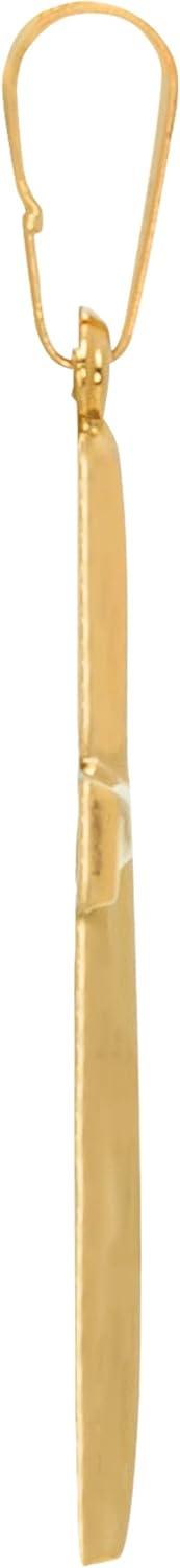 Why We Love the MAZZERI 14k Gold Cross Pendant for All