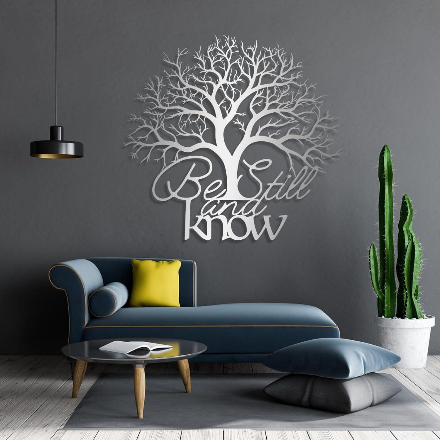 Our Review: Be Still and Know Metal Wall Decor for Faith-filled Spaces